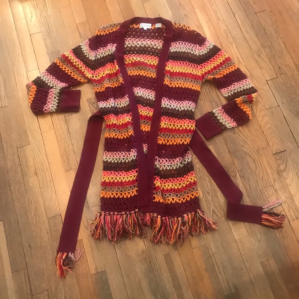 cousin Johnny multi colored sweater 👌🏻